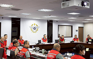 國軍全力搶修馬太鞍堰塞湖  顧立雄：中秋前讓災民恢復正常生活