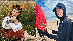 愛心無國界 ! 烏克蘭女網紅放棄連假旅遊 與台灣志工化身「鏟子超人」