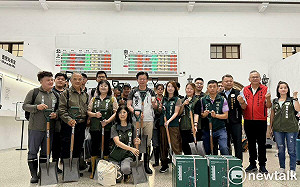 傳愛花蓮讓善循環  響應全台鏟子超人  台南隊出發