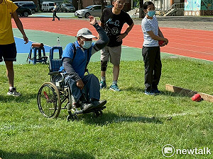 身心障礙朋友樂享滾球趣味  澄輝盃身心障礙者滾球比賽熱鬧登場