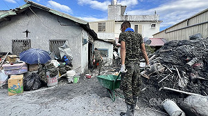 國軍專車奔花蓮光復災區　再投入千餘兵力支援