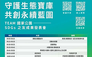 國家公園署展現公私協力保育成果 目前已有51個成功案例