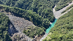 不只花蓮！ 新竹泰崗溪堰塞湖也被監測 竹縣府回應了  