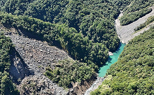 不只花蓮！ 新竹泰崗溪堰塞湖也被監測 竹縣府回應了  