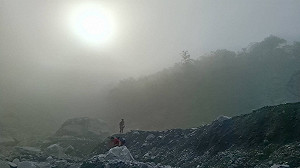 堰塞湖踏察全程無徑 2深山特遣隊建立往返路況地形