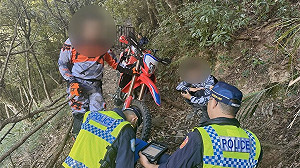 3男騎越野機車闖馬武霸山區　雪管處開罰加強巡查