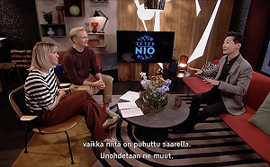 再創亞洲第一！林昶佐登芬蘭公共電視旗艦級節目、暢談台灣從戒嚴到民主自由