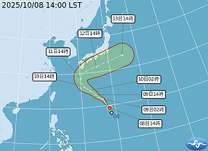 快訊》娜克莉颱風生成！未來路徑、對台影響曝光　