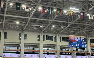 桌球亞錦賽印度登場  中國焦點卻在「青天白日滿地紅」