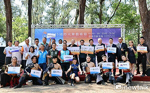 《火神祭》1024起點燃漁光島　黃偉哲偕國際火舞團隊揭幕首屆火舞藝術節