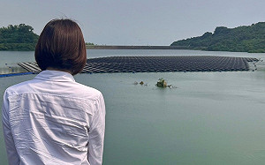 鳳山水庫光電板怪韓國瑜？ 陳菁徽：陳菊招標、陳其邁始建