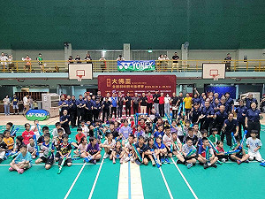 彰化大佛盃羽球觀光賽  選手出任務分享彰化美景