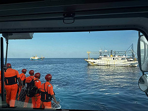 兩岸漁船東引海域絞網糾紛　海巡協調達成和解