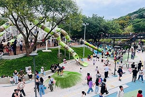 台中添山海雙亮點! 獨角仙生態公園、谷溜遊戲場啟用 市民搶先體驗