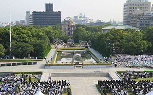 廣島原爆紀念70週年  創紀錄百國代表出席