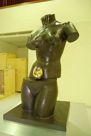 「瘋狂達利」開箱 高美館狂風佈展