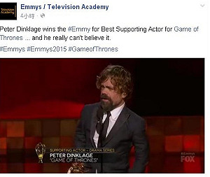 《冰與火之歌》成為艾美獎最大贏家