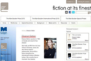 28歲紐西蘭女作家 奪布克獎