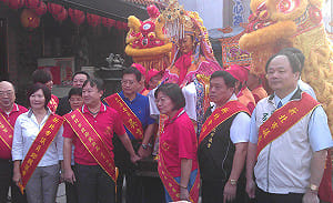 北台媽祖文化節開場 金面媽祖回娘家