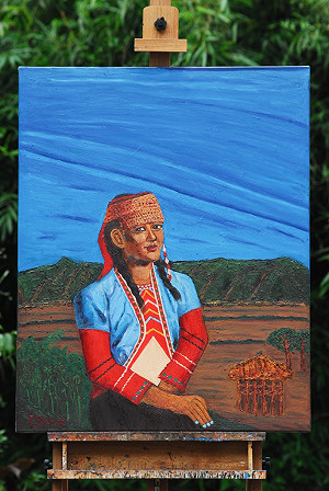 從鏡頭轉畫作  潘小俠繪出「原」味