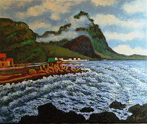 鄭自才第11次油畫個展 畫風轉向狂熱