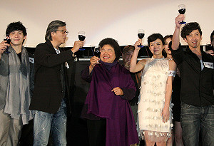 愛的麵包魂高雄首映  陳菊預祝票房長紅