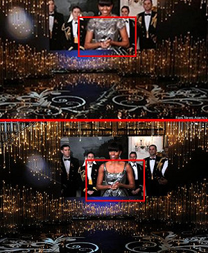 蜜雪兒頒《亞果》  低胸禮服遭伊媒修圖