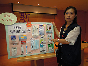 網路販售藥物醫療器材 新北市開罰