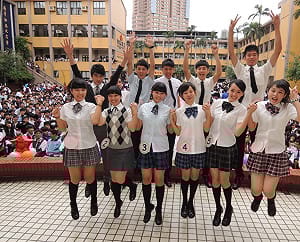 學生票選制服  49年的智光商工創先例