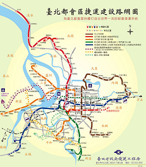 新捷運圖少8線  捷運局：規劃中未列入