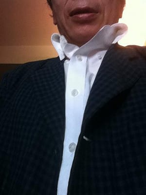 張景森穿西裝要去地檢說明  遭拒！