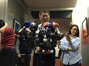 擔憂蔡明忠不談？柯P：勿輕估市府力量