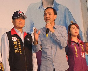 2016提前開打？朱立倫蔡英文隔空互批