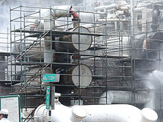 化煉三廠冒煙  台塑：停車正常現象