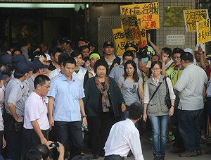 支持者稱「高雄林志玲」  陳菊：不敢當