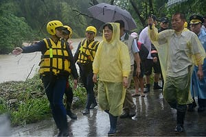 停班課太晚宣布遭嗆  賴清德致歉