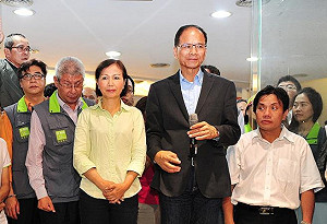 雖敗猶榮  游錫堃：繼續當新北市志工