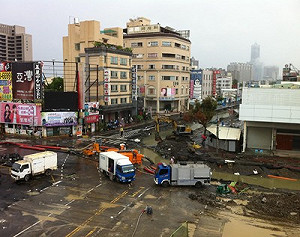 氣爆區再傳氣體外洩   封鎖調查中