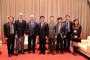 土國駐台代表拜會林佳龍  邀中市參加世博