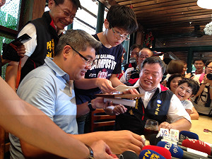 連勝文提社區參與式預算  1區1千萬