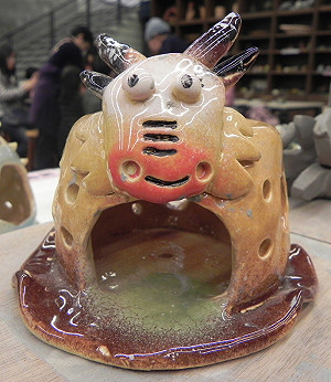 陶瓷燈「龍」DIY  獨一無二最特別