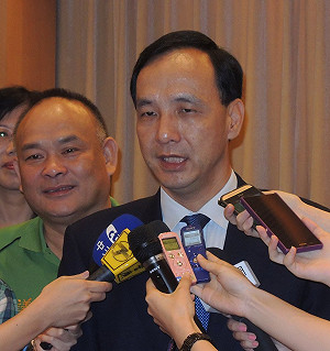 勝立悄連線  朱立倫證實與連勝文見過面