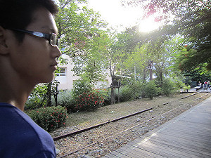 13歲台東小志工  穿梭鐵道迴廊時光