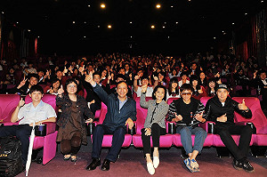 出席特映會遭追問國共論壇 朱：別講掃興的話