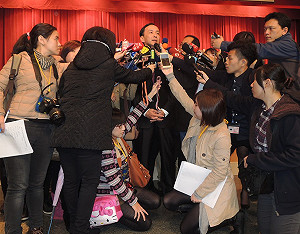 綠委指介入議長選舉  朱立倫：無的放矢