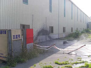 鳥松噴火山泥漿  可燃氣體一度破表