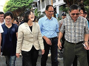 蔡英文投票：盼民進黨這次有好成績