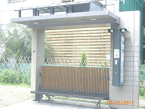 全國首創  高市全節能候車亭啟用