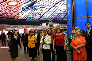 卸任會長前夕 呂秀蓮重返美麗島