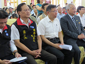 柯文哲：曾跟朱立倫談過雙北救護車連線